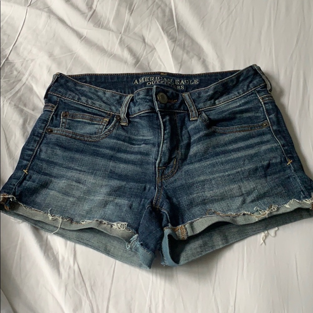 American eagle jean shorts